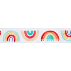 Best Pirce ⌛ 5/8'' x 7 yd. Grosgrain Rainbow Ribbon by Celebrate It® 🌟 -Celebrate It Sales Shop 10691901 3