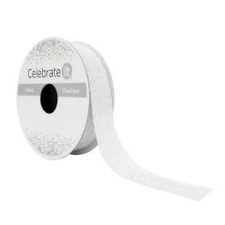 Deals 🌟 5/8" x 5yd. Metallic Twill Ribbon by Celebrate It® ✨