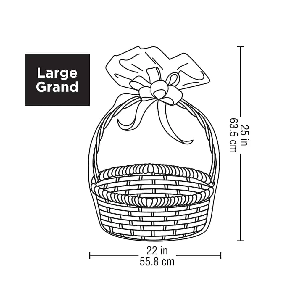 Deals ๐ Large Clear Basket Gift Bag by Celebrate It™ ๐ 2 Deals ๐ Large Clear Basket Gift Bag by Celebrate It™ ๐ - Image 2
