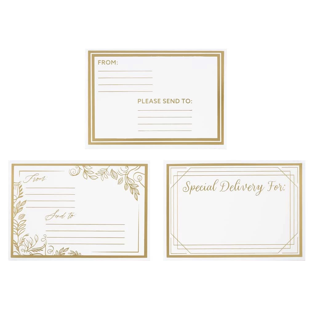 New 🌟 Gold Address Labels by Celebrate It™ 🤩 1 New 🌟 Gold Address Labels by Celebrate It™ 🤩