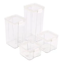 Budget 🎉 Airtight Storage Containers, 4ct. by Celebrate It™ 🌟 -Celebrate It Sales Shop 10695446 2