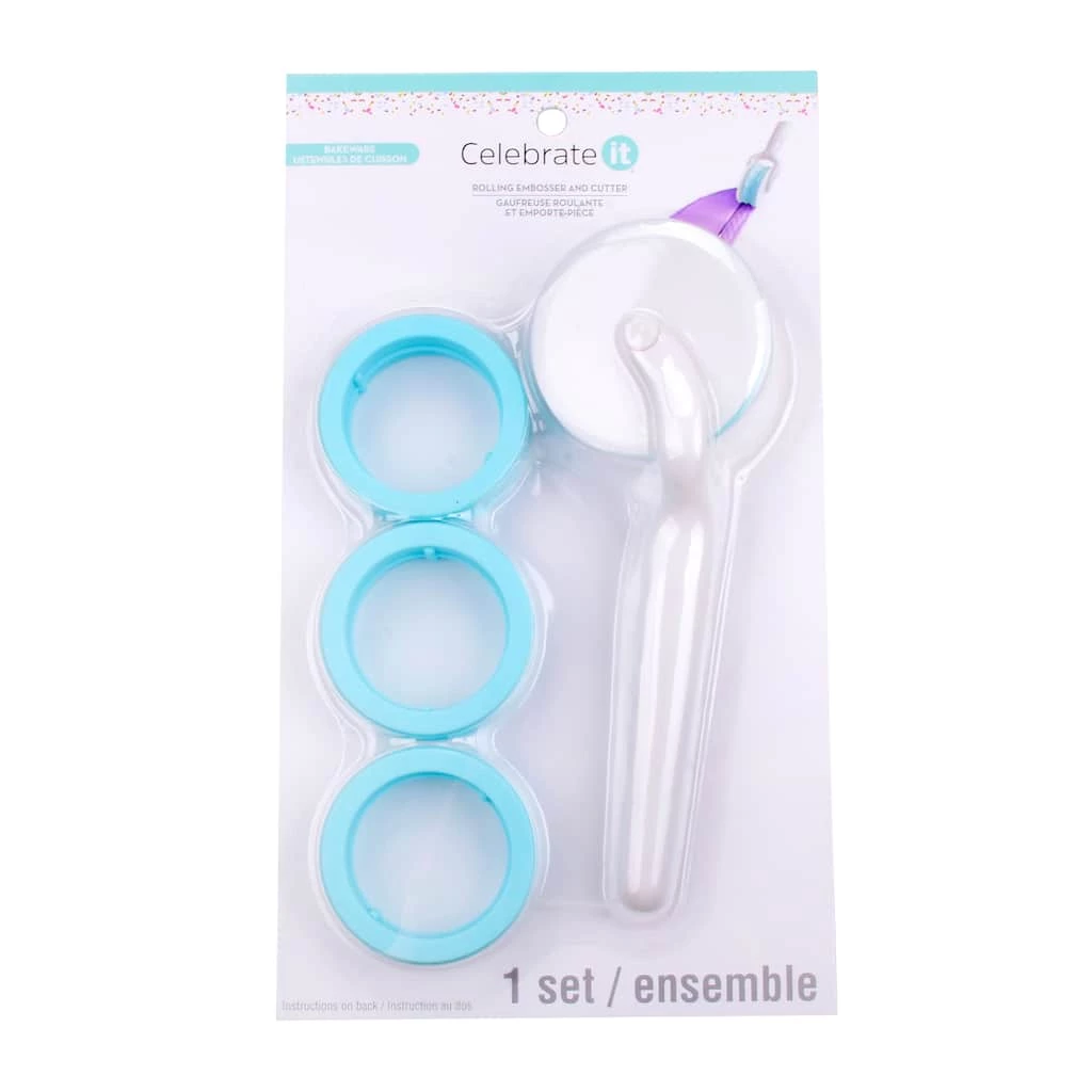 Flash Sale 🔥 Fondant Rolling Embosser & Cutter Set by Celebrate It® 🔔 3 Flash Sale 🔥 Fondant Rolling Embosser & Cutter Set by Celebrate It® 🔔 - Image 3