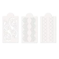 Best Pirce 👏 Elegant Print Cake Stencils by Celebrate It® ✔️