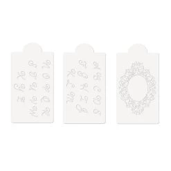 Discount 👍 Monogram Cake Stencils by Celebrate It® ✨