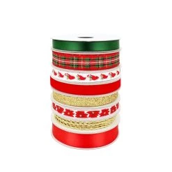 Discount 🛒 Meet Me Under the Mistletoe Ribbon Variety Pack by Celebrate It™ 🎄 Christmas 🎁