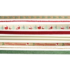 Buy ❤️ Christmas Cottage Ribbon Variety Pack by Celebrate It™ 🎁 Christmas 😉 -Celebrate It Sales Shop 10695979 3
