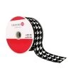Cheap 😉 1.5" x 25ft. Taffeta Wired Houndstooth Ribbon by Celebrate It® 🎁 Christmas 💯