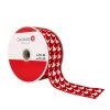 Coupon ✔️ 1.5" x 25ft. Taffeta Wired Houndstooth Ribbon by Celebrate It® 🎄 Christmas 🔥
