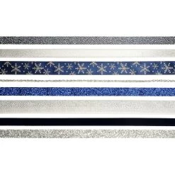 Best deal 🔔 2.6yd. Metallic Mixed Snowflake 🎄 Christmas Ribbon Variety Pack by Celebrate It™ ✨ -Celebrate It Sales Shop 10695995 3