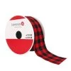 Best Sale ⌛ 1.5" x 30ft. Wired Buffalo Check Ribbon by Celebrate It® 🎄 Christmas 🎉