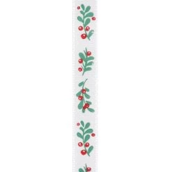 Coupon 👏 3/8" x 12ft. Mistletoe Ribbon by Celebrate It® 🎁 Christmas 🤩 -Celebrate It Sales Shop 10696012 3
