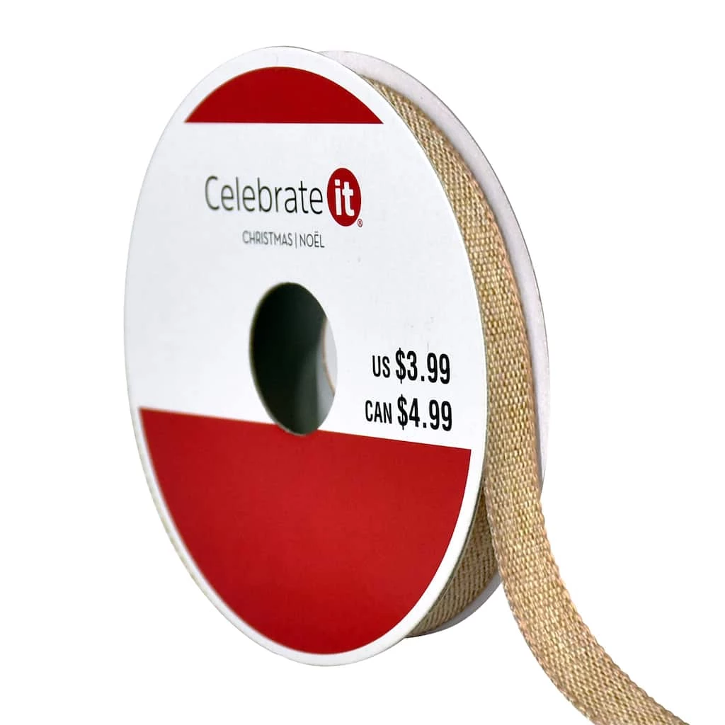 Coupon ✨ 3/8" x 12ft. Solid Ribbon by Celebrate It® ❄ Christmas ✔️ 1 Coupon ✨ 3/8" x 12ft. Solid Ribbon by Celebrate It® ❄ Christmas ✔️