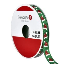 Best reviews of 😍 3/8" x 4yd. Santa Hat Ribbon by Celebrate It® 🎄 Christmas 🤩