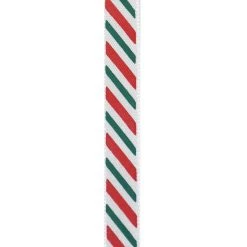 Best Pirce 💯 3/8" x 4yd. Striped Ribbon by Celebrate It® 🎄 Christmas ⌛ -Celebrate It Sales Shop 10696045 3