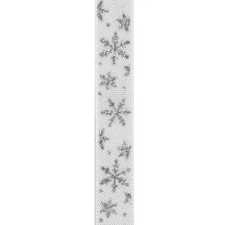 Buy 🎁 3/8" x 4yd. Snowflake Ribbon by Celebrate It® 🎄 Christmas ✔️ -Celebrate It Sales Shop 10696048 3