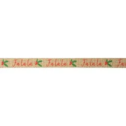 Flash Sale ๐ 5/8" x 24ft. Faux Linen Fa La La Ribbon by Celebrate It™ ๐ Christmas ๐ 5 Flash Sale ๐ 5/8" x 24ft. Faux Linen Fa La La Ribbon by Celebrate It™ ๐ Christmas ๐ -Celebrate It Sales Shop 10696105 3
