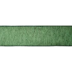 Best Pirce 👏 2.5" x 20ft. Faux Linen Wired Ribbon by Celebrate It™ 🔔 Christmas 🥰 -Celebrate It Sales Shop 10696107 3