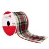 Best reviews of ✨ 2.5" x 20ft. Metallic Wired Plaid Ribbon by Celebrate It™ ❄ Christmas 🤩