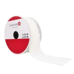 Budget ⭐ 1.5" x 15ft. Faux Fur Wired Ribbon by Celebrate It™ 🎁 Christmas 👏