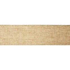 Cheap 🔔 2.5" x 20ft. Metallic Faux Linen Wired Ribbon by Celebrate It™ 🎅 Christmas 🥰 -Celebrate It Sales Shop 10696206 3