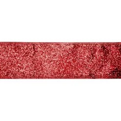 Coupon 🔔 2.5" x 20ft. Taffeta Wired Chunky Glitter Ribbon by Celebrate It™ ❄ Christmas ❤️ -Celebrate It Sales Shop 10696266 3