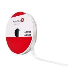 Buy 😉 3/8" x 30ft. Shimmer Solid Ribbon by Celebrate It® 🎄 Christmas 🌟