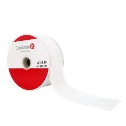 Best Sale 😉 1.5" x 25ft. Velvet Wired Ribbon by Celebrate It® 🎁 Christmas ✨