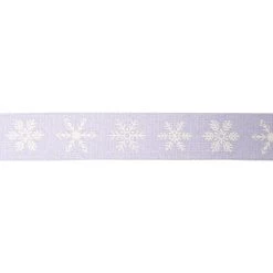 Cheapest 🥰 1.5" x 30ft. Faux Linen Wired Snowflake Ribbon by Celebrate It® ❄ Christmas 🌟 5 Cheapest 🥰 1.5" x 30ft. Faux Linen Wired Snowflake Ribbon by Celebrate It® ❄ Christmas 🌟 -Celebrate It Sales Shop 10696409 3