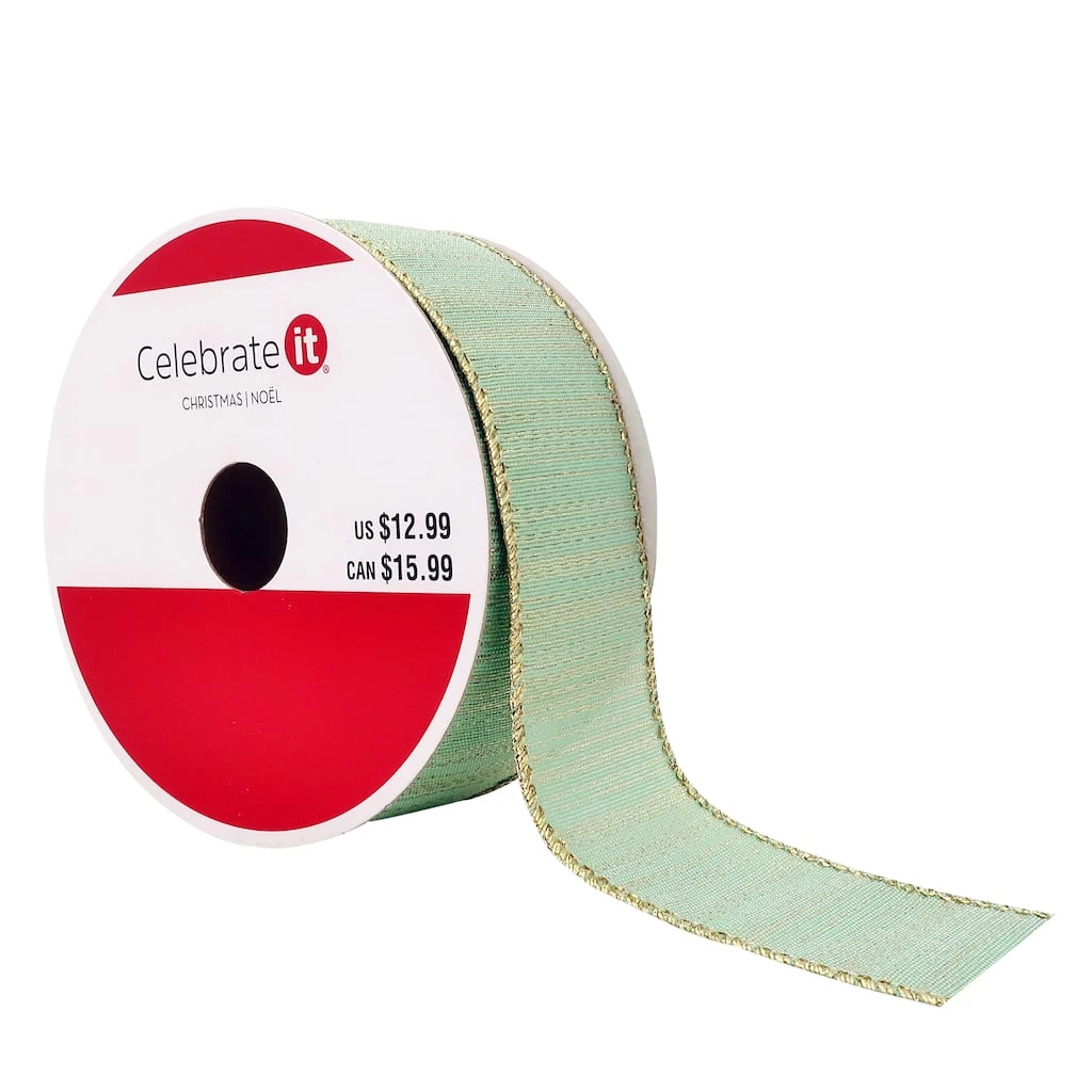 Cheapest ๐ 1.5" x 30ft. Sheer Wired Ribbon by Celebrate It® ๐ Christmas ๐คฉ 1 Cheapest ๐ 1.5" x 30ft. Sheer Wired Ribbon by Celebrate It® ๐ Christmas ๐คฉ