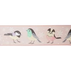 Cheap 💯 2.5" x 20ft. Faux Linen Wired Chickadee Ribbon by Celebrate It® 🔔 Christmas 👏 -Celebrate It Sales Shop 10696424 3