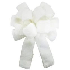 Top 10 🤩 20.5" White Fur ❄ Christmas Décor Bow by Celebrate It® 😉