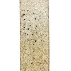 Outlet 🎁 20.5" Glittery Gold Plaid 🎅 Christmas Décor Bow by Celebrate It® ✨ -Celebrate It Sales Shop 10697615 4