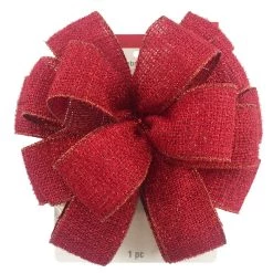 Hot Sale 👏 20.5" Shimmery Red 🎄 Christmas Décor Bow by Celebrate It® 💯 -Celebrate It Sales Shop 10697618 4