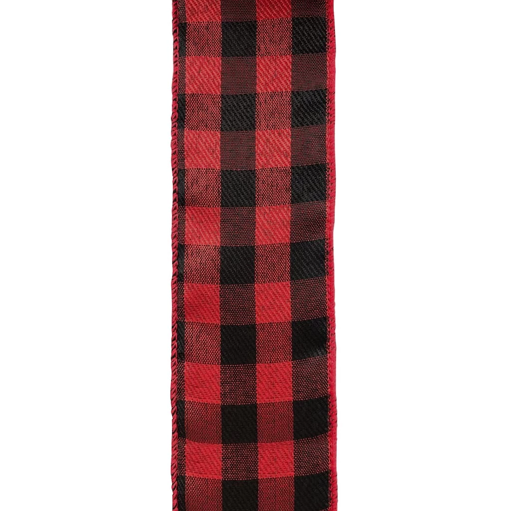 Discount 🛒 20.5'' Red and Black Buffalo Checkered 🔔 Christmas Tree Topper by Celebrate It® ✨ 2 Discount 🛒 20.5'' Red and Black Buffalo Checkered 🔔 Christmas Tree Topper by Celebrate It® ✨ - Image 2