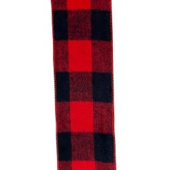 New ๐ 3.5'' x 25 ft. Red and Black Buffalo Checkered Flannel Ribbon by Celebrate It® ๐ 6 New ๐ 3.5'' x 25 ft. Red and Black Buffalo Checkered Flannel Ribbon by Celebrate It® ๐ -Celebrate It Sales Shop 10697867 3