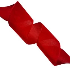 Best deal ⌛ 3.5'' x 25 ft. Red Velvet Ribbon by Celebrate It® 🥰 -Celebrate It Sales Shop 10697870 4