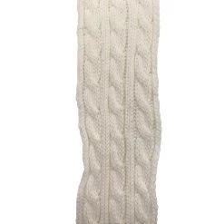 Buy 👍 3.5'' x 6 ft. White Cable Knit Ribbon by Celebrate It® 👏 -Celebrate It Sales Shop 10697871 3