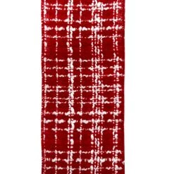 Coupon ⌛ 3.5'' x 15 ft. Red and White Tweed Ribbon by Celebrate It® ✨ -Celebrate It Sales Shop 10697875 3