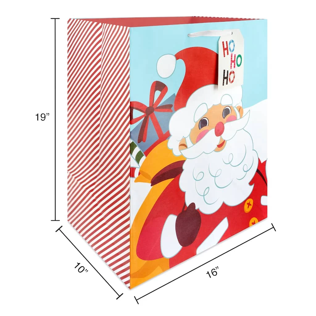 Outlet π Jumbo Santa Gift Bag by Celebrate It™ π Christmas π 3 Outlet π Jumbo Santa Gift Bag by Celebrate It™ π Christmas π - Image 3