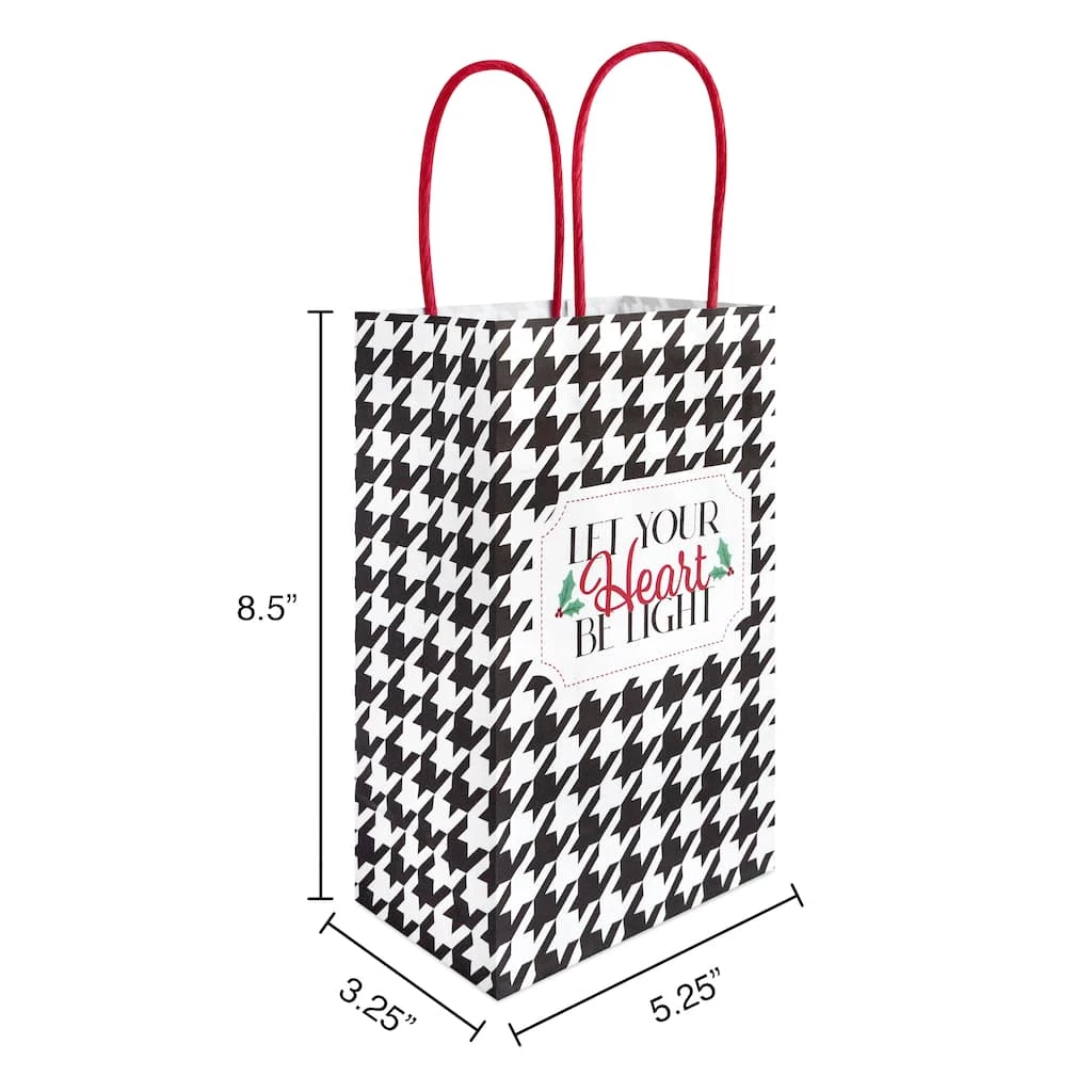 Cheap 🥰 Small Heart be Light Gift Bags, 6ct. by Celebrate It™ ❄ Christmas ❤️ 3 Cheap 🥰 Small Heart be Light Gift Bags, 6ct. by Celebrate It™ ❄ Christmas ❤️ - Image 3