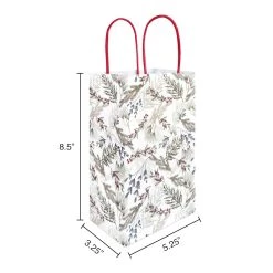 Best Sale ⌛ Small Cottage Gift Bags, 6ct. by Celebrate It™ 🔔 Christmas 🤩 -Celebrate It Sales Shop 10699593 3