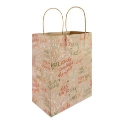 Cheapest 🎉 Medium Kraft Sentiments Gift Bags, 5ct. by Celebrate It™ 🎁 Christmas 🥰 -Celebrate It Sales Shop 10699618 2