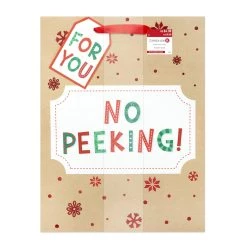 Promo 🎉 Large No Peeking! Gift Bags, 2ct. by Celebrate It™ ❄ Christmas 🔥 -Celebrate It Sales Shop 10699621 6