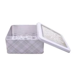 Wholesale 👍 7.5" Snowflake Tin by Celebrate It™ 🎁 Christmas 😉 -Celebrate It Sales Shop 10700228 4