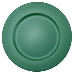 Outlet 🔔 13" Green 🎄 Christmas Chargers by Celebrate It™, 6ct. ❤️