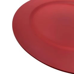 Best deal 🛒 13" Red 🔔 Christmas Chargers by Celebrate It™, 6ct. 😍 -Celebrate It Sales Shop 10700534 4