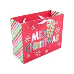 Coupon 🥰 Medium Santa Express & Merry ❄ Christmas Gift Bags, 2ct. by Celebrate It™ ❄ Christmas ⭐ -Celebrate It Sales Shop 10700557 3