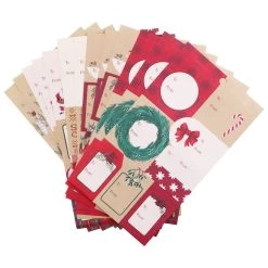 Discount 👏 Kraft Holiday Sticker Gift Tags by Celebrate It™ 🎅 Christmas 😍 -Celebrate It Sales Shop 10700566 3