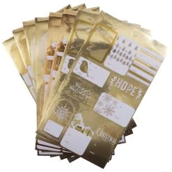 Deals 🧨 Gold Foil Sticker Gift Tags by Celebrate It™ 🎁 Christmas ⌛ 5 Deals 🧨 Gold Foil Sticker Gift Tags by Celebrate It™ 🎁 Christmas ⌛ -Celebrate It Sales Shop 10700568 3