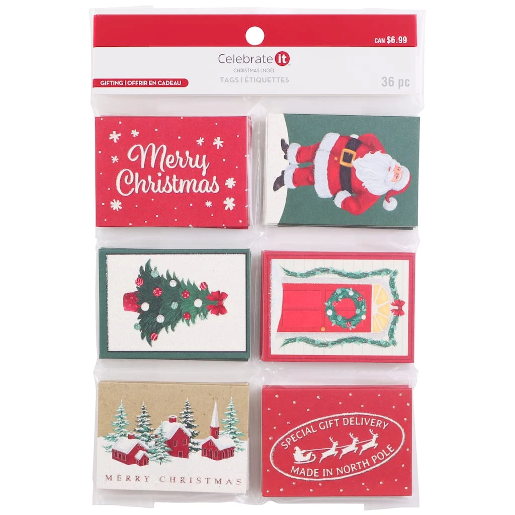 Cheap ❤️ Red & Green Holiday Folded Gift Tags by Celebrate It™ 🎁 Christmas 🔔 1 Cheap ❤️ Red & Green Holiday Folded Gift Tags by Celebrate It™ 🎁 Christmas 🔔